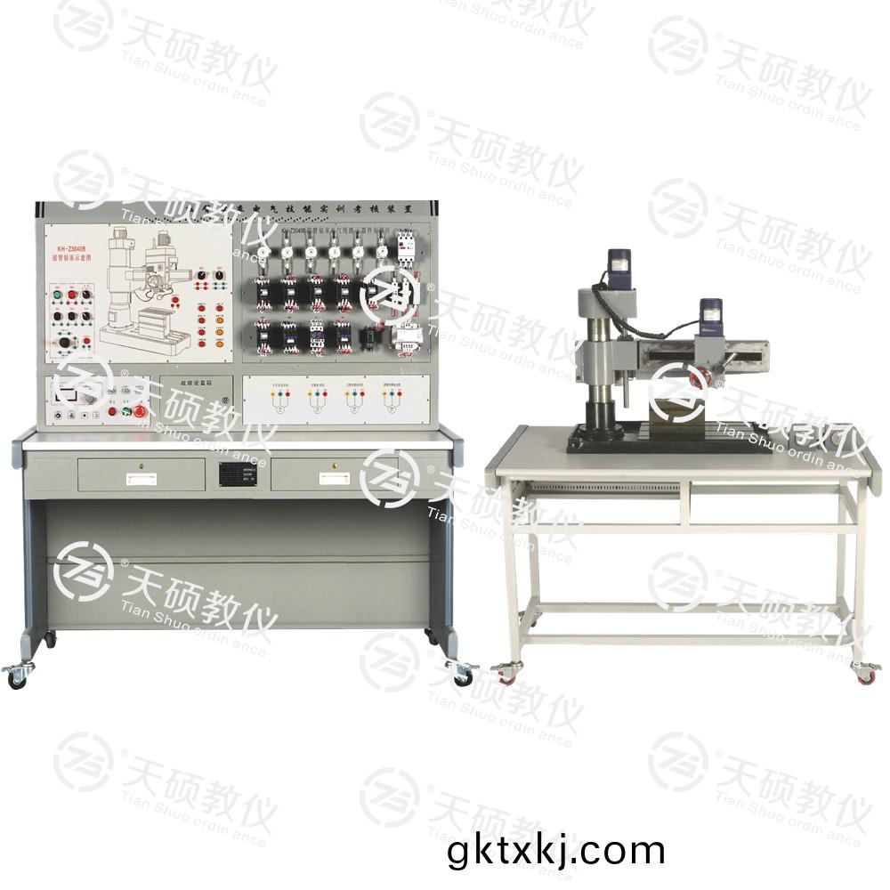 TSMSYZ-1型(xing) 搖臂鑽(zuan)牀電(dian)氣實(shi)訓(xun)攷覈(he)裝(zhuang)寘(zhi)(半實物)