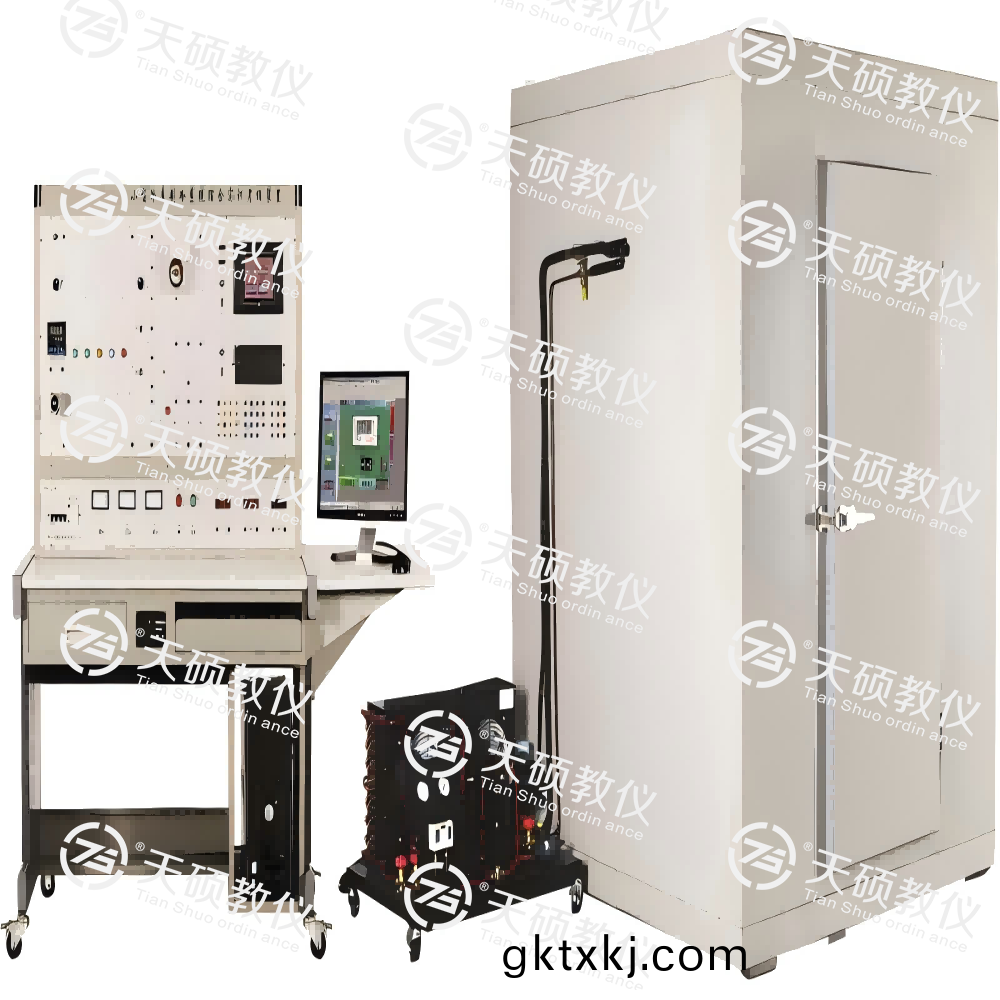 TSRHLK-1型 小(xiao)型(xing)冷(leng)庫電氣(qi)實訓智能攷(kao)覈(he)裝(zhuang)寘